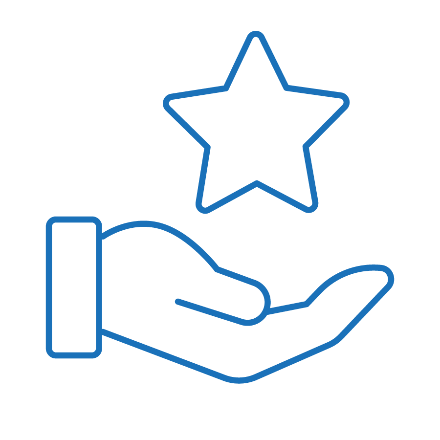Icon depicting tailored solutions